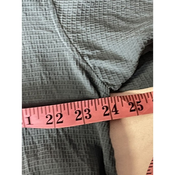 Poeta Moda Italy Mens Button Up Silk Blue Short Sleeve Shirt Sz Large - Picture 4 of 6